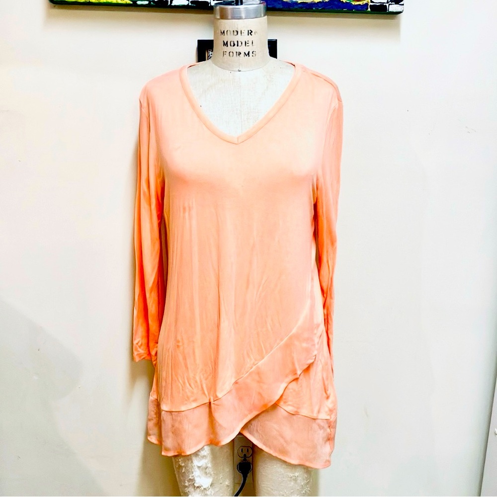 T09 New Directions Peach Cotton Top